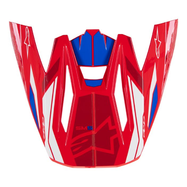 Helm-Ersatzteile Alpinestars Mu¼tze S-M5 22.06 Action 2 Bright red blue glossy
