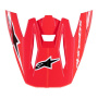 Helm-Ersatzteile Alpinestars Mu¼tze S-M5 22.06 Corp Bright red glossy