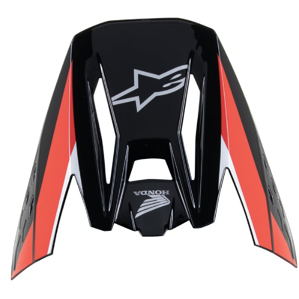 Helm-Ersatzteile Alpinestars Mu¼tze S-M5 22.06 Honda Black red glossy