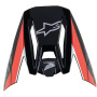 Helm-Ersatzteile Alpinestars Mu¼tze S-M5 22.06 Honda Black red glossy