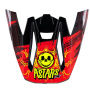 Helm-Ersatzteile Alpinestars Mu¼tze S-M5 22.06 Rash Dark gray bright red glossy