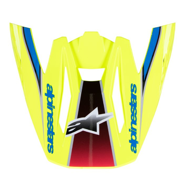 Helm-Ersatzteile Alpinestars Mu¼tze S-M5 22.06 Sail Yellow fluo enamel blue silver
