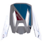 Helm-Ersatzteile Alpinestars Mu¼tze S-M5 Action White cyan dark blue glossy
