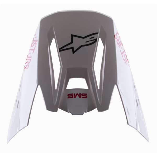 Helm-Ersatzteile Alpinestars Muütze S-M5 Bond White red glossy Helm-Ersatzteile Alpinestars Muütze S-M5 Bond White red glossy