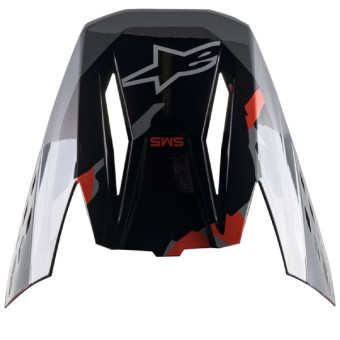 Helm-Ersatzteile Alpinestars Muütze S-M5 Rover Anthracite red fluo gray camo Helm-Ersatzteile Alpinestars Muütze S-M5 Rover Anthracite red fluo gray camo