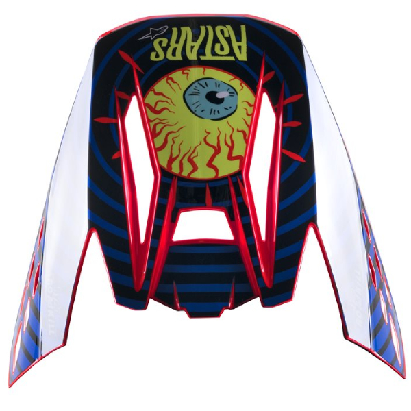 Helm-Ersatzteile Alpinestars Muütze S-M5 Solar flare Black blue red fluo Helm-Ersatzteile Alpinestars Muütze S-M5 Solar flare Black blue red fluo