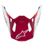 Helm-Ersatzteile Alpinestars Mu¼tze S-M8 Contact Red matt