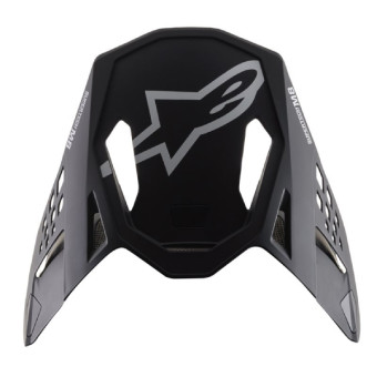 Helm-Ersatzteile Alpinestars Mu¼tze S-M8 Echo Black white matt