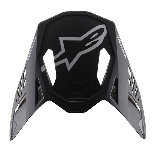Helm-Ersatzteile Alpinestars Mu¼tze S-M8 Echo Black white matt