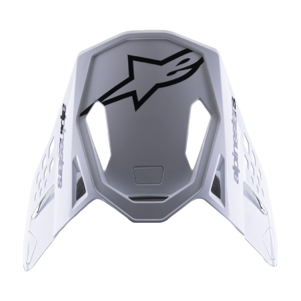Helm-Ersatzteile Alpinestars Mu¼tze S-M8 Radium 2 Black white glossy