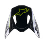 Helm-Ersatzteile Alpinestars Mu¼tze S-M8 Radium 2 Nightlife ucla blue