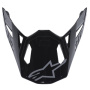 Helm-Ersatzteile Alpinestars Mu¼tze S-M8 Radium Black glossy