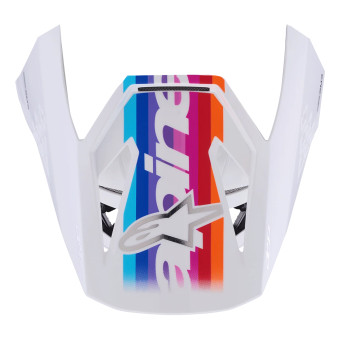 Helm-Ersatzteile Alpinestars S-M3 Force Visor White Glossy Helm-Ersatzteile Alpinestars S-M3 Force Visor White Glossy