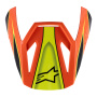 Helm-Ersatzteile Alpinestars S-M3 Fray Visor Black Orange Yellow FL G