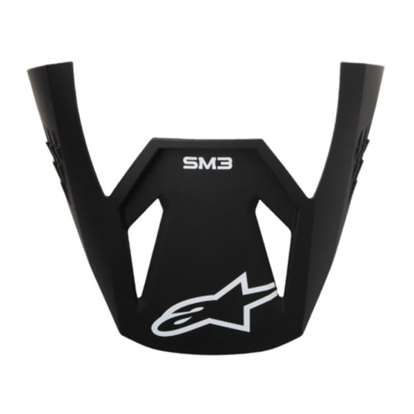 Helm-Ersatzteile Alpinestars S-M3 Solid Bildschirm Black Matt