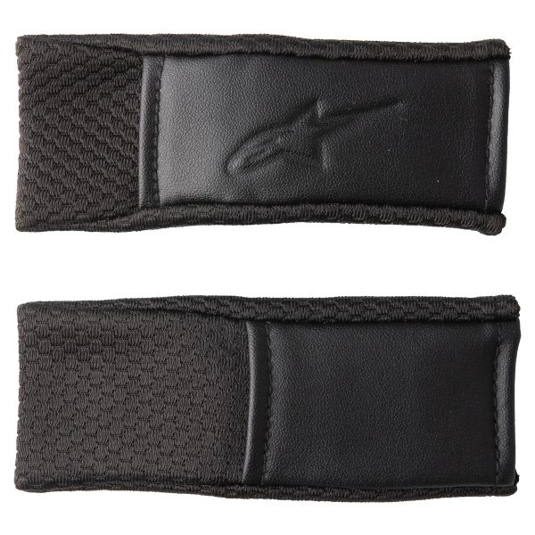 Helm-Ersatzteile Alpinestars S-M7 Chin Strap Cover Set Black Helm-Ersatzteile Alpinestars S-M7 Chin Strap Cover Set Black