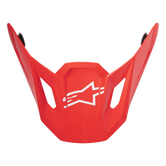Helm-Ersatzteile Alpinestars S-M7 Core Visor Red Glossy Helm-Ersatzteile Alpinestars S-M7 Core Visor Red Glossy