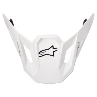 Helm-Ersatzteile Alpinestars S-M7 Solid Visor White Glossy Helm-Ersatzteile Alpinestars S-M7 Solid Visor White Glossy