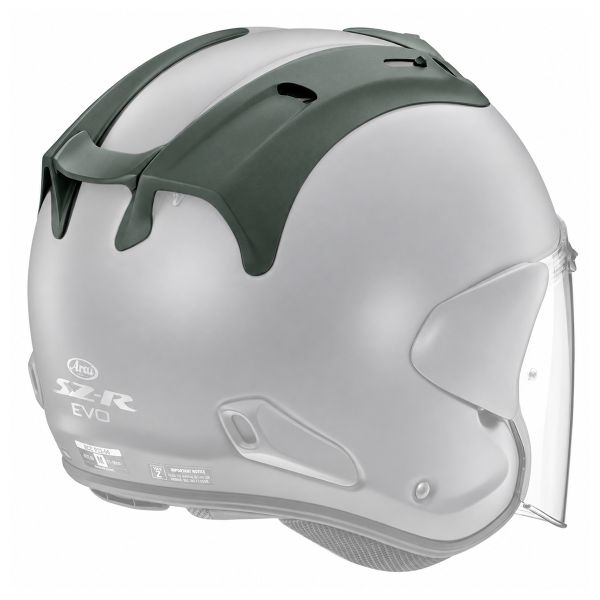 Helm-Ersatzteile Arai Heckdiffusor SZ-R Evo Matt Green OSA