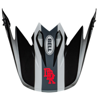 Helm-Ersatzteile Bell Muütze MX-9 Mips Twitch DBK 24 Gloss Black White Helm-Ersatzteile Bell Muütze MX-9 Mips Twitch DBK 24 Gloss Black White