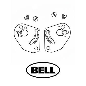 Helm-Ersatzteile Bell Platine Bildschirm Lithium
