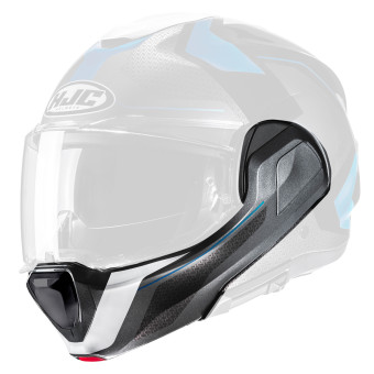 Helm-Ersatzteile HJC Mentonniere F100 Bios MC2 Helm-Ersatzteile HJC Mentonniere F100 Bios MC2