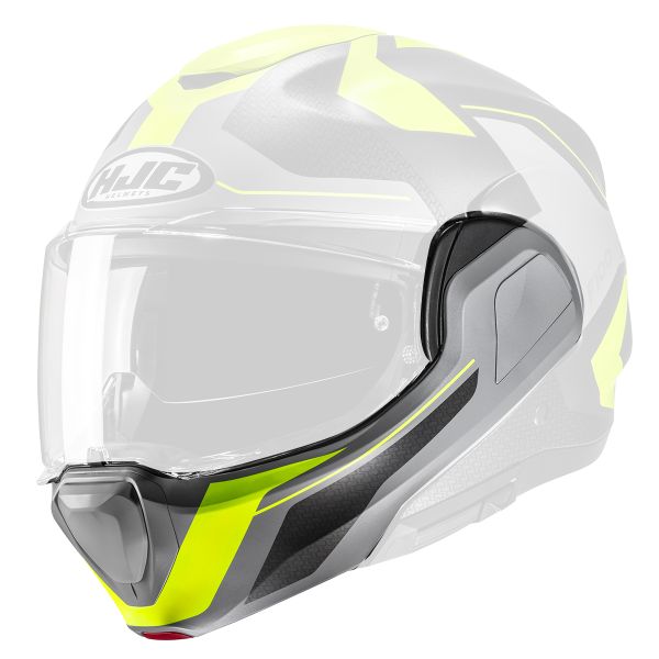 Helm-Ersatzteile HJC Mentonniere F100 Bios MC3HSF Helm-Ersatzteile HJC Mentonniere F100 Bios MC3HSF
