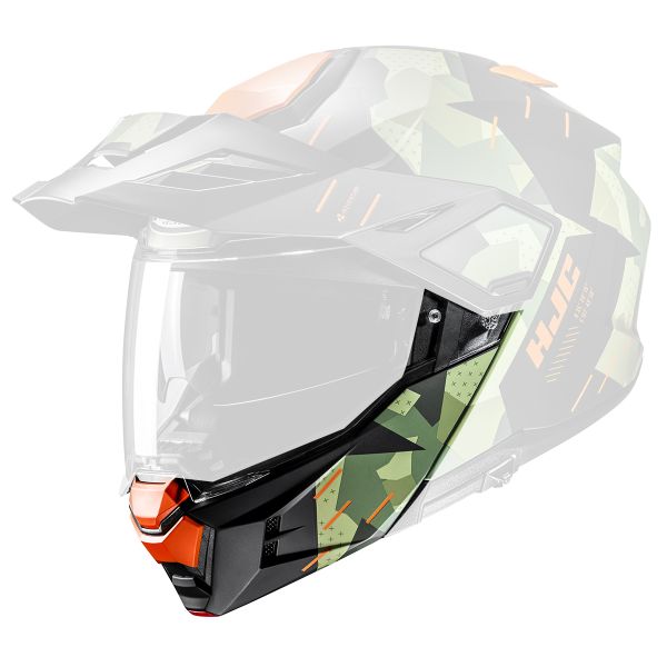 Helm-Ersatzteile HJC Kinnhalter i80 Roki MC47SF