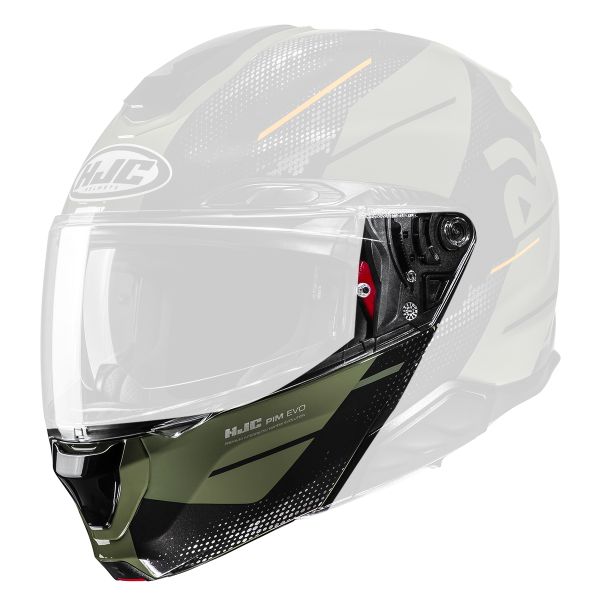 Helm-Ersatzteile HJC Mentonniere RPHA91 Blat MC7