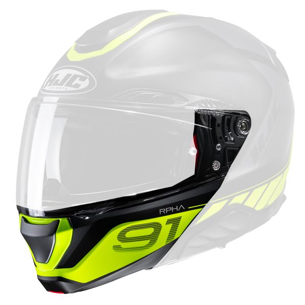 Helm-Ersatzteile HJC Mentonniere RPHA91 Rafino MC3HSF