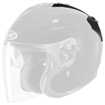 Helm-Ersatzteile HJC Hintere Belüftung FG-Jet Schwarz Helm-Ersatzteile HJC Hintere Belüftung FG-Jet Schwarz