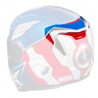 Helm-Ersatzteile HJC Hintere Lüftung RPHA 11 Captain America Marvel MC2 Helm-Ersatzteile HJC Hintere Lüftung RPHA 11 Captain America Marvel MC2