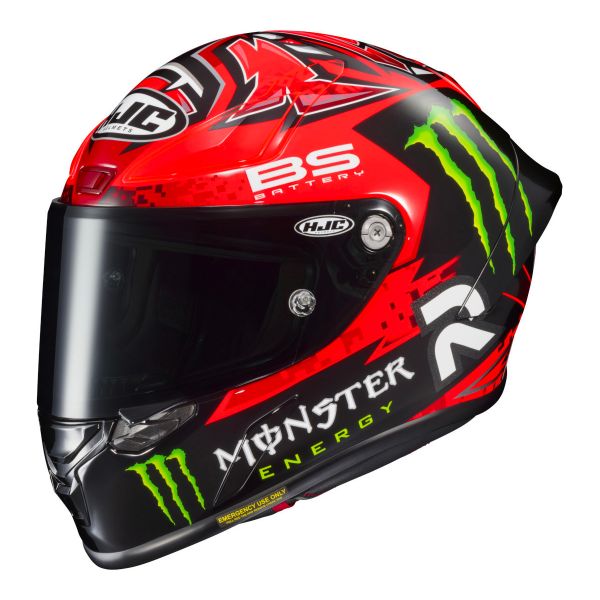 HJC Hintere Belüftung RPHA1 Quartararo Replica MC1