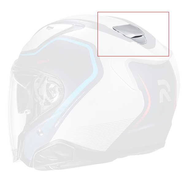 Helm-Ersatzteile HJC Hintere Lftung RPHA31