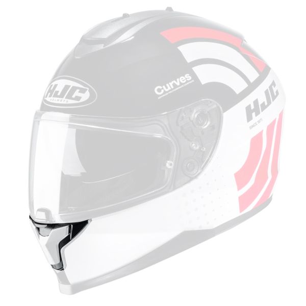Helm-Ersatzteile HJC Ventilation Mentonniere C70 Curves MC1/MC27