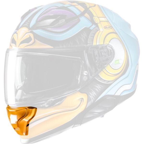 Helm-Ersatzteile HJC Ventilation Mentonniere F71 Monkey DJ MC23