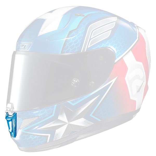 Helm-Ersatzteile HJC RPHA 11 Captain America Marvel MC2 Kinnventilator