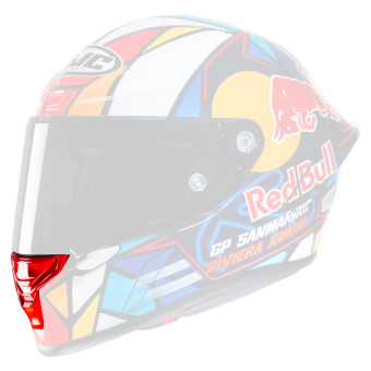 Helm-Ersatzteile HJC RPHA1 Red Bull Misano GP MC21 Kinnriemen-Belüftung Helm-Ersatzteile HJC RPHA1 Red Bull Misano GP MC21 Kinnriemen-Belüftung