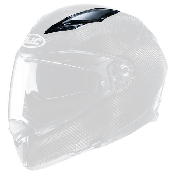 Helm-Ersatzteile HJC F70 Carbon Black Superior Ventilation