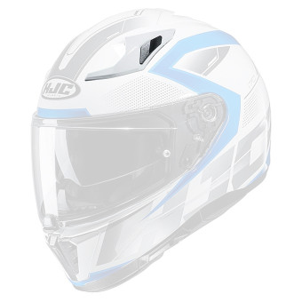 Helm-Ersatzteile HJC Oberlüftung i70 Asto MC2/MC5 - Prika MC1/MC4H Helm-Ersatzteile HJC Oberlüftung i70 Asto MC2/MC5 - Prika MC1/MC4H