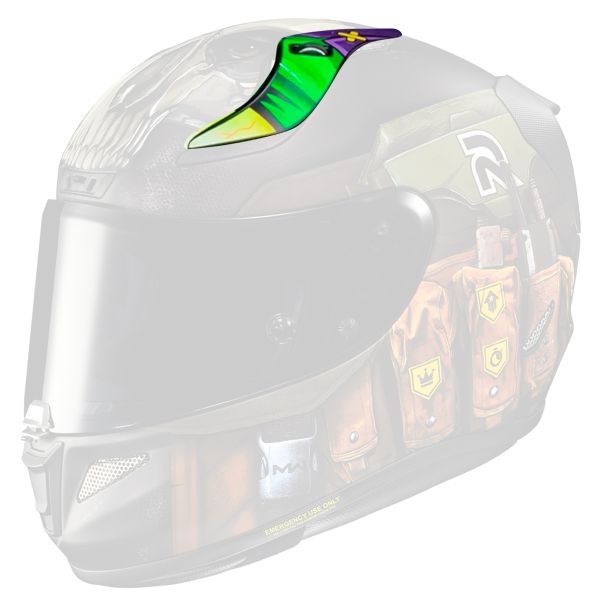 Helm-Ersatzteile HJC Obere Bel�ftung RPHA 11 Green Goblin MC48SF