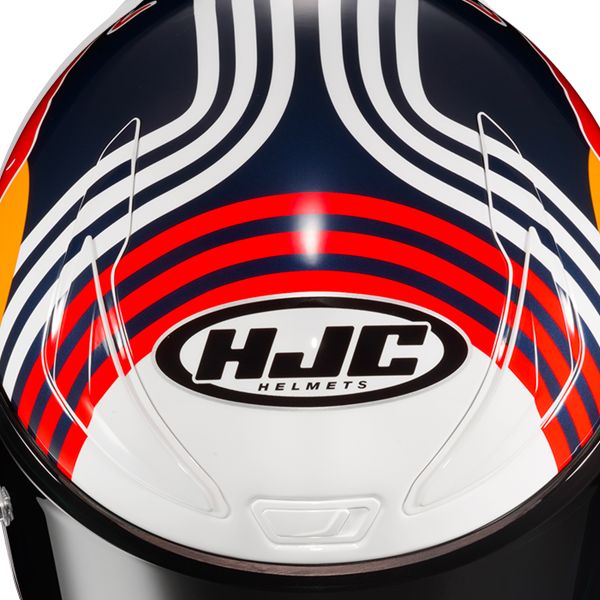 Helm-Ersatzteile HJC RPHA1 Red Bull Austin GP MC21 Oberer Ventilator