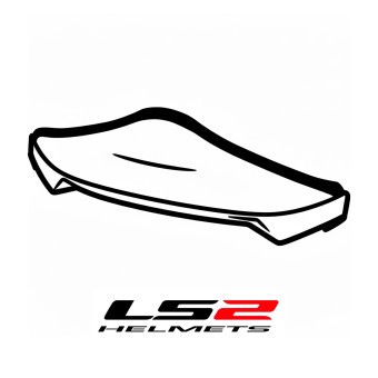 Helm-Ersatzteile LS2 Nasenabdeckung Dragon FF807