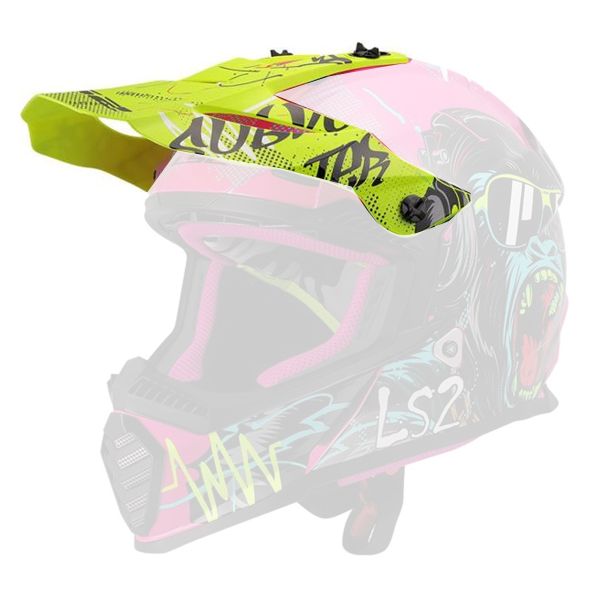 Helm-Ersatzteile LS2 Mu�¼tze Fast II Mini MX437 Gorilla