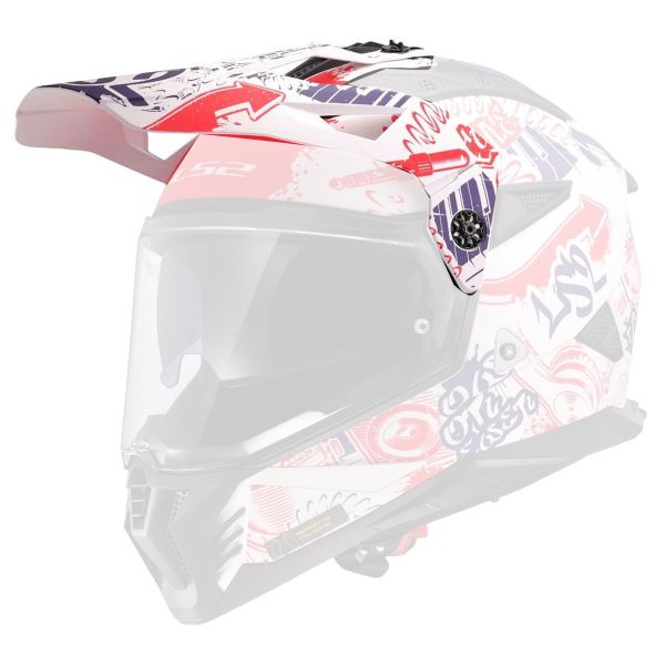 Helm-Ersatzteile LS2 Mu�¼tze Pioneer II MX702 Fantasy