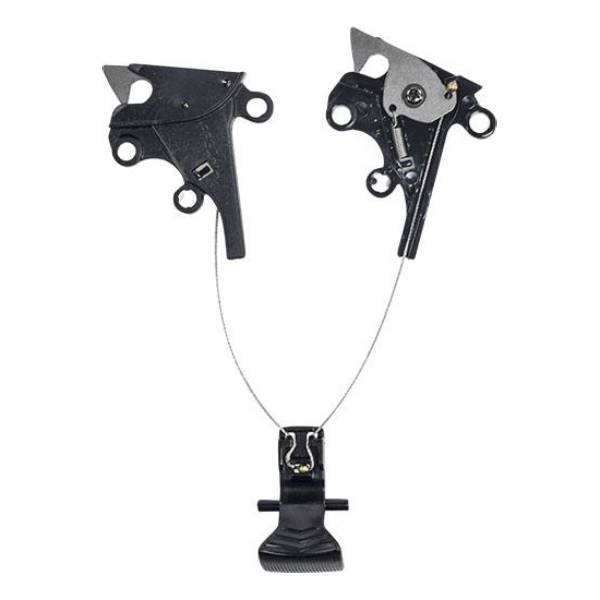 Helm-Ersatzteile LS2 Kinnkettenmechanismus Stahl Metro FF324