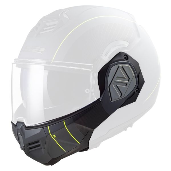Helm-Ersatzteile LS2 Kinnhalter Advant FF906 Copper