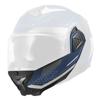 Helm-Ersatzteile LS2 Kinnhalter Advant II FF910 Astral