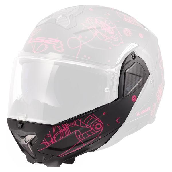 Helm-Ersatzteile LS2 Kinnhalter Advant II FF910 Sophia
