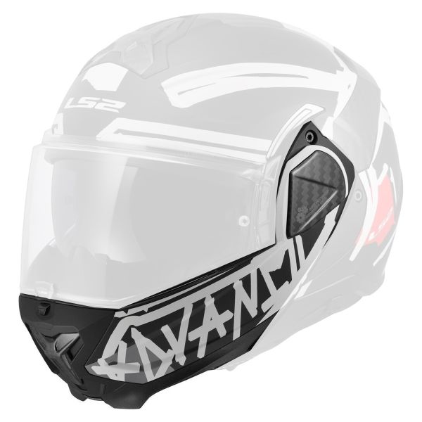 Helm-Ersatzteile LS2 Kinnhalter Advant II FF910 Tape